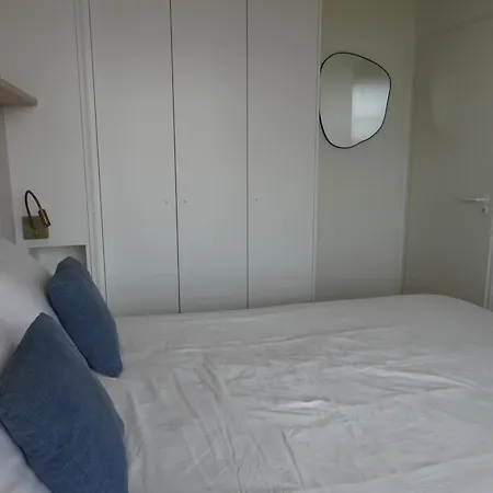 Open uitzicht, zuidterras en privé garage - Stijlvol appartement in Nieuwpoort Bad vlak bij zee Appartamento