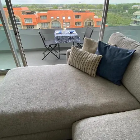 Open uitzicht, zuidterras en privé garage - Stijlvol appartement in Nieuwpoort Bad vlak bij zee * Nieuwpoort