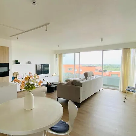 Topligging In Bad Stijlvol Met Open Uitzicht, Zuidterras & Gratis Privegarage